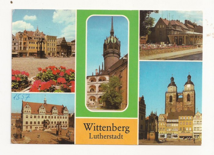 SG1 - Carte Postala - Germania - Wittenberg Lutherstadt, Circulata 1989