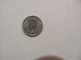 CY - 5 rappen centimes 1967 Elvetia / frumoasa
