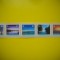 HOPCT TIMBRE MNH 922 A GUERNSEY UK STREIF 5 VALORI AUTOADEZIVE -PEISAJE