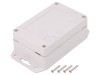 KRADEX Carcasa Universala Policarbonat Gri 70x105x40mm cu garnitura