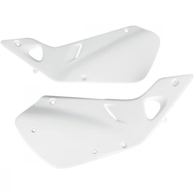 Laterale spate Honda CR125/98-99=CR250/97-99, albe Cod Produs: MX_NEW HO03602041 foto