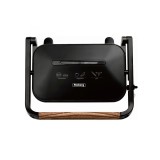 Panini grill Rosberg, 1300 W, placi antiaderente, Indicatar LED, Finisaj Premium