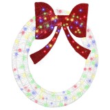 VidaXL Coroană cu lumini cu bandă LED Multicolour 120 cm Acril 42019132