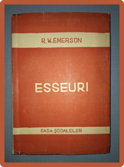 R. W. EMERSON - ESSEURI (1945)