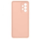 Husa Silicon cu protectie camera Samsung Galaxy A54 Peach