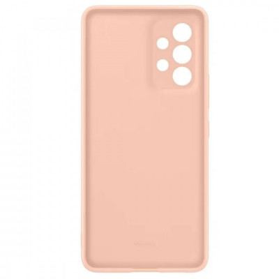 Husa Silicon iPhone 14 Pro Max peach foto