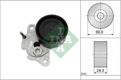 INA 534 0546 10 Intinzator curea, curea distributie foto