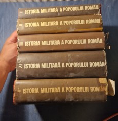 Istoria militara a poporului roman Volumele 1 2 3 4 si 5 Stefan Pascu foto
