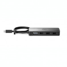 NB ACC DOCK USB-C TRAVEL HUB/235N8AA HP &amp;amp;quot;235N8AA&amp;amp;quot; (include TV 0.18 lei) foto