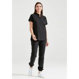 Costum medical negru unisex, Model Activity - XS
