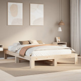 Cumpara ieftin Cadru de pat fără saltea, 160x200 cm, lemn masiv pin