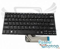 Tastatura Laptop Acer Aspire V3 112P layout US fara rama enter mic foto