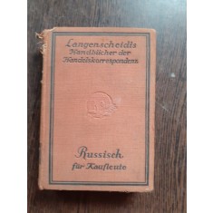RUSSISCH FUR KAUFLEUTE - ADOLF LANE (RUSA PENTRU AFACERI)