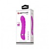 Vibrator silicon Pretty Love Truda, 18.8cm, violet, 7 vibratii, extra moale, rezistent la apa, stimulare clitoris &amp; punct G