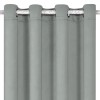 Draperie Fereastră, Model Gri, Dimensiuni 140x140cm, Inele 4cm, Material Poliester, Oem