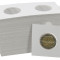 25 cartonase autoadezive pentru monede de 17,5 mm