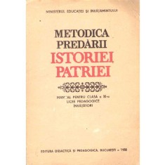 Reasilvia Barbuleanu, Victoria Radu - Metodica predarii istoriei