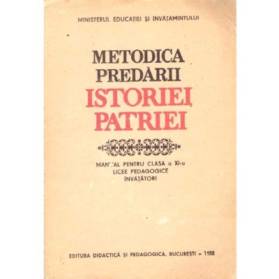Reasilvia Barbuleanu, Victoria Radu - Metodica predarii istoriei foto