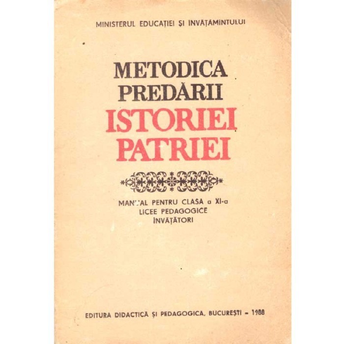 Reasilvia Barbuleanu, Victoria Radu - Metodica predarii istoriei