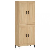 Cumpara ieftin Dulap inalt, stejar sonoma, 69,5x34x180 cm, lemn compozit