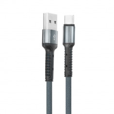 Cablu Date & Incarcare Fast Charge Tip C (Negru) LDNIO LS63
