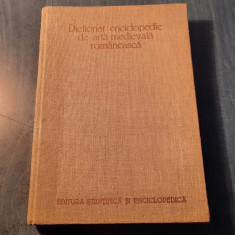 Dictionar enciclopedic de arta medievala romaneasca Vasile Dragut
