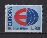 SAN MARINO,1964 EUROPA MI. 826 MNH, Nestampilat