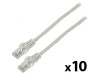 Patch cord U/UTP 6 litat CCA PVC gri 0,5m 26AWG, Lanberg