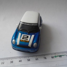 bnk jc Micro Scalextric Mini Cooper 1/64 Hornby slot car