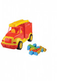 Cumpara ieftin Masina pompieri 43 cm cu 38 piese constructie, in cutie Ucar Toys UC85