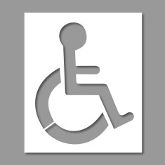 Sablon de marcare cu handicap foto