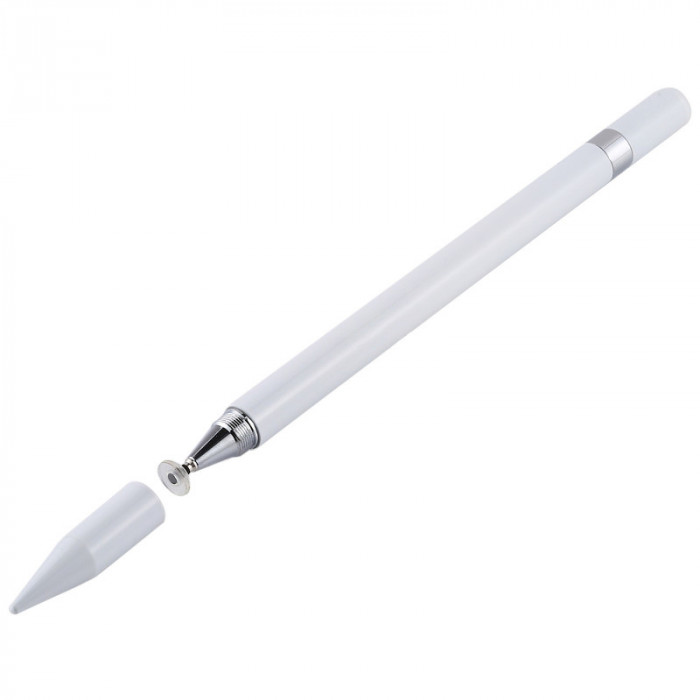 Creion Touch Pen OEM, 2in1, Universal, Alb