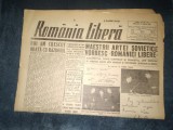 ZIAR ROMANIA LIBERA 21 MARTIE 1945