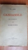 Canoanele Text si interpretare II Sinoadele ecumenice - Pr. C. Dron