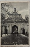 Alba Iulia, Cetate, Poarta II-a// CP, Foto-Bach 1935