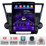Navigatie dedicata Toyota Highlander 2007-2013 ecran tip TESLA 9.7&quot; cu Android Radio Bluetooth Internet GPS WIFI 2+32 DSP Quad CarStore Technology