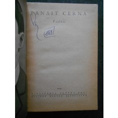 PANAIT CERNA - POEZII (1963, editie cartonata)