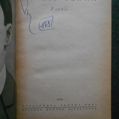 PANAIT CERNA - POEZII (1963, editie cartonata)