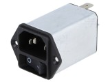 Conector alimentare AC SCHURTER C14 2A 250V soclu tată DC12