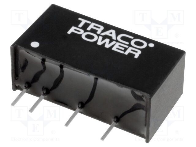Convertor DC/DC 2W TRACO POWER 10,8-13,2VDC la 12VDC 80mA