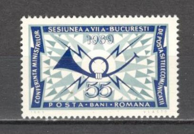 Romania.1969 Conferinta Ministerelor PTT DR.206 foto