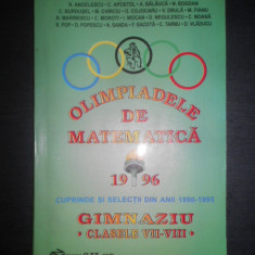 M. Becheanu - Olimpiadele de matematica 1996, gimnaziu clasele a VII-VIII-a