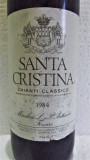 B- 42 vin chianti classico Santa Cristina, DOCG, recolatare 1984 cl 75 gr 11,5, Sec, Rosu, Europa