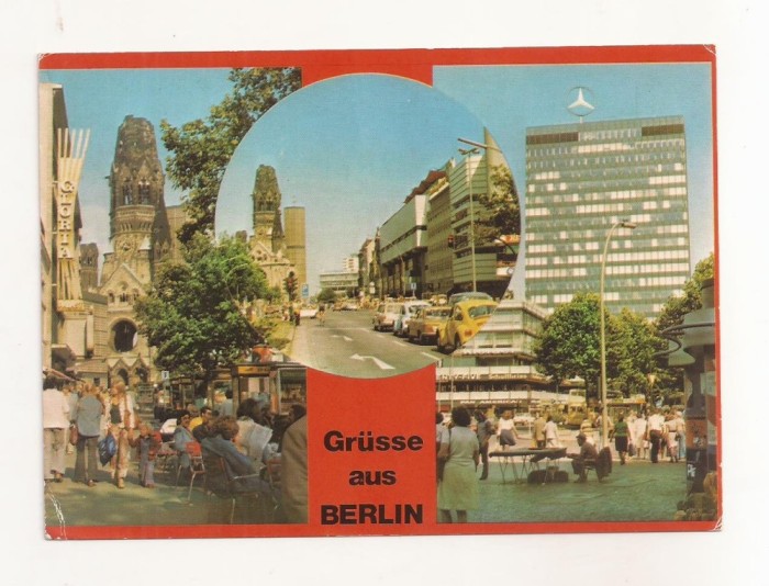 FA82 -Carte Postala- GERMANIA - Berlin, Gedachtniskirche, circulata