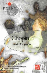 Casetă audio Chopin / Christiane Math&eacute; &ndash; Hugo Steurer &lrm;&ndash; Music For Piano