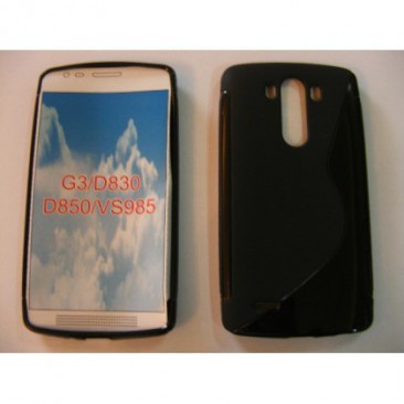 HUSA SILICON S-LINE LG G3 NEGRU foto