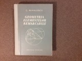 CONSTANTIN MIHALESCU GEOMETRIA ELEMENTELOR REMARCABILE