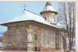 Bnk cp Biserica Voronet - Vedere - uzata, Circulata, Printata