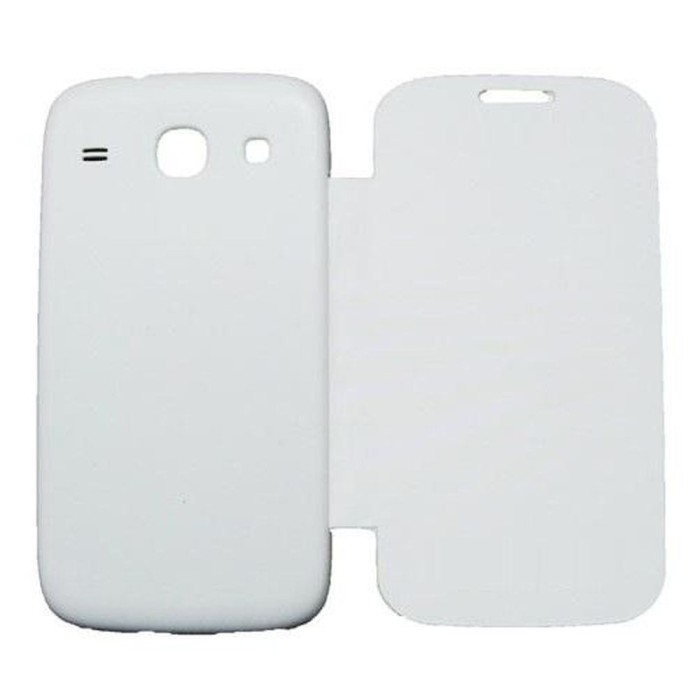 Husa SAMSUNG Galaxy Core - Flip Cover (Alb)