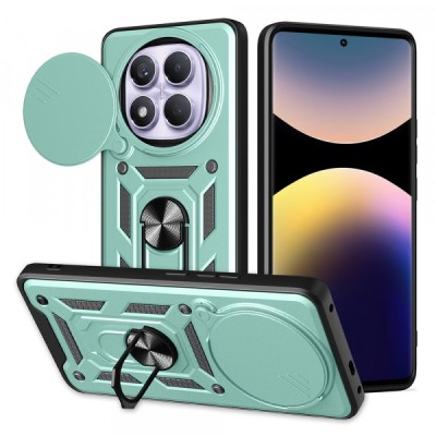 Husa pentru Xiaomi Redmi Note 14 Pro 4G, Techsuit, CamShield, Verde foto